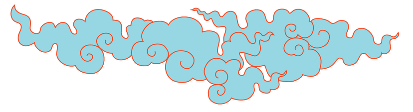 Decorative cloud