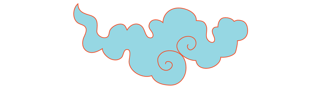 Decorative cloud
